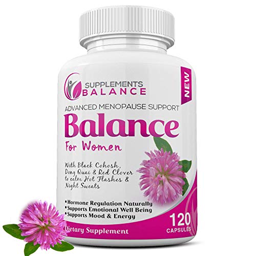 Hormone Balance & Menopause Relief for Women 120 Capsules 2 Months of