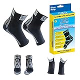 Premium Compression Foot Sleeves with Arch Support For Men and Women, Eases Swelling & Heel Spurs, Ankle Brace Support, Increases Circulation, Relieve Pain Fast
