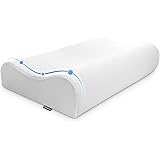 Memory Foam Pillow, Sufuhom Ventilated Bed Pillow, Ergonomic Contour Pillows for Neck and Shoulder Pain Relief, Cooling Pillo