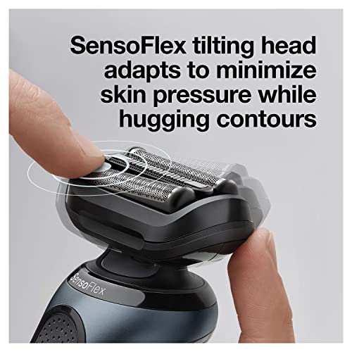 Braun Electric Shaver for Sensitive Skin, Wet & Dry Shave, Series 6