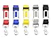 LILYS PET 5pcs Durable Adjustable Pet Car Safety Seat Belt,Vehicle Seatbelts Harness Leash for Dogs,Cats