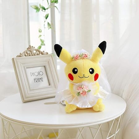 pikachu wedding plush