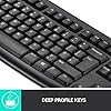 Logitech-MK270-Wireless-Keyboard-and-Mouse-Combo-for-Windows-24-GHz-Wireless-Compact-Wireless-Mouse-8-Multimedia-Shortcut-Keys-2-Year-Battery-Life-PCLaptop-QWERTY-UK-Layout-Black Logitech MK270 Wireless Keyboard and Mouse Combo for Windows, 2.4 GHz Wireless, Compact Mouse, 8 Multimedia and Shortcut…