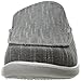 Crocs Men's Santa Cruz II Luxe Slub Slipon Slip-On Loafer, Charcoal/Light Grey, 11 M US