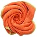 SINLAND All-purpose Microfiber Cleaning Cloths Wiping Highly Absorbent & Lint Free Dusting Rags for Home and Kitchen 12Inchx12Inch Pumpkin 6 Pack