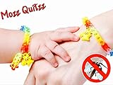 Rainbow Weaved Pokemon Mosquito Repellent Bracelets With Pikachu Charms DEET FREE Wristbands Pack Of 5 By MoZZ QuitZZ