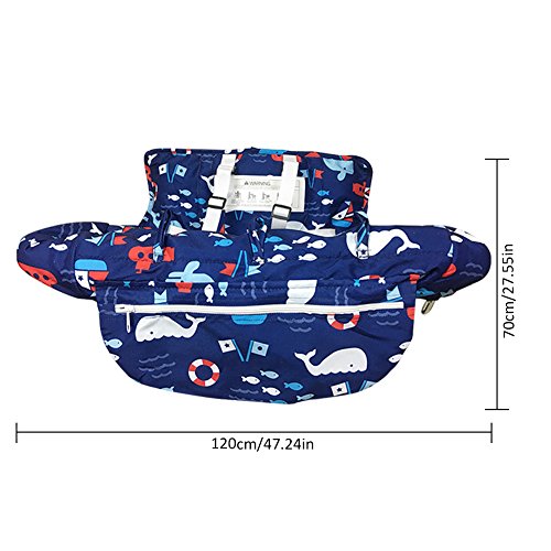 Per 2in1 Shopping Cart Cover High Chair Cover Protective Cushion Full Safety Harness Universal Fit Foldable And Washable For Baby Toddlers