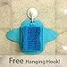 Bath Blossom Foot Scrubber Brush, Free Hanging Hooks, Exfoliating Feet Cleaner Scrub Massager Spa for Shower