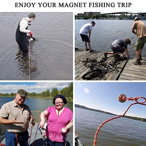 image for EVISWIY Fishing Magnets Kit Dia. 67mm 2.63