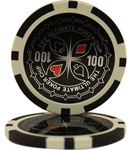 MRC 650pcs Ultimate Laser Poker Chips Set with Aluminum Case - Thumbnail 6