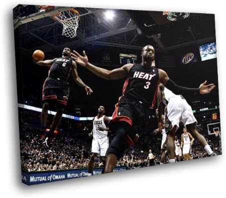 dwyane wade and lebron james dunk