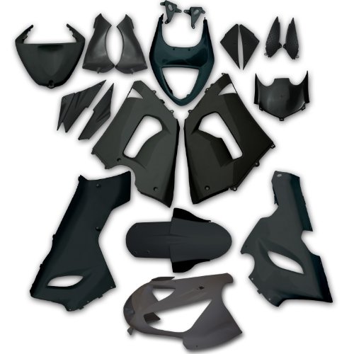 Yana Shiki BKK303BCK Black ABS Plastic Full Body Fairing Kit