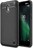 Nokia 2 case, KuGi SS [Scratch Resistant] Premium Flexible Soft Anti Slip TPU Case for Nokia 2 Smartphone (Black)