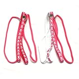 DM Breast Cancer Awareness Head Bands in Pink Ribbons - Set of 4