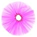 Anleolife 12'' Girl Tutu Skirt Party Tutus Pure Color (hot pink)