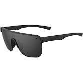 Tifosi Sanctum SL Half-Rim Sunglasses - Running, Cycling, Pickleball &amp; Golf | 100% UVA/UVB, shatterproof polycarbonate. Slim half-rim shield, hydrophilic nose pads. For cycling, running &amp; golf.