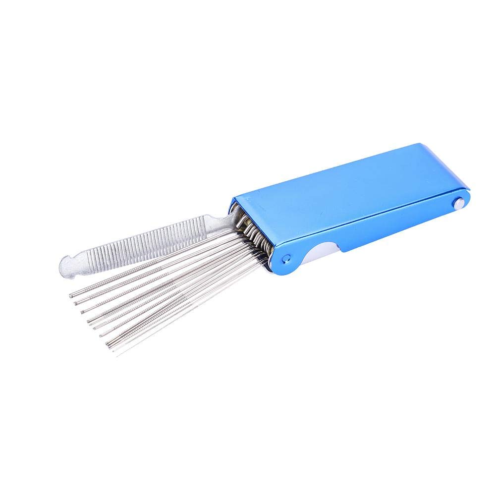 Alomejor Guitar Files Kit String Polish Tool for Guitars Mandolin DIY Fret Polishing Maintenance Tools