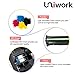 Uniwork Compatible Toner Cartridge Replacement for Canon 118 CRG-118 use for Imageclass MF8380Cdw MF8580Cdw MF726Cdw MF8350Cdn MF729Cdw LBP7660Cdn Printer (1 Black,1 Cyan,1 Magenta,1 Yellow, 4 Pack)