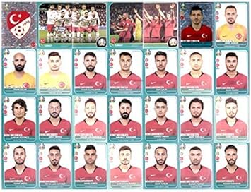 Euro 2020 Panini Sticker Preview Full 28 Sticker Set Including Turkey Foils Amazon De Spielzeug