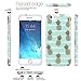 iPhone 6 Case, iPhone 6S Case, JAHOLAN Shiny Gold Pineapple Mint Design Clear Bumper TPU Soft Rubber Silicone Cover Phone Case for iPhone 6 iPhone 6S