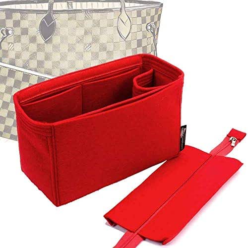 Handbag Organizer with Detachable Zipper Top Style for