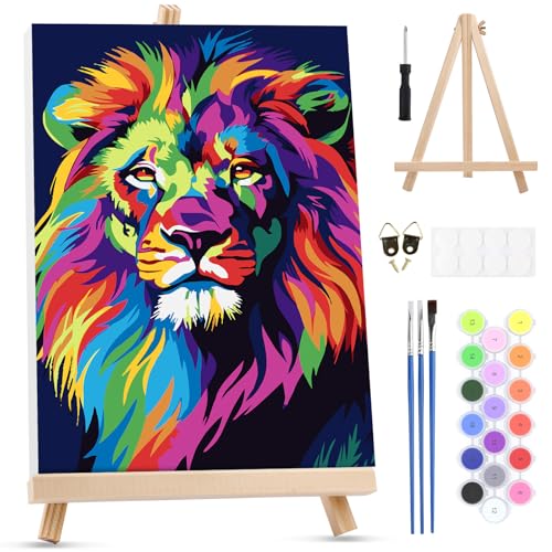 Colorful Lion