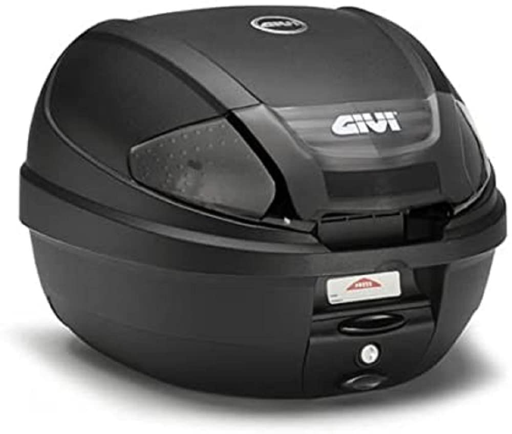 GIVI Topcase Embossed Black with Smoked Reflectors E300NT2