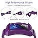 X4-TECH Silicone Bands Compatible with Gear Fit2 Watch Soft Silicone Replacement Elastomer Band Plastic Wristband Compatible with Samsung Galaxy Gear Fit 2 SM-R360 Smart Watch (New-Purple)