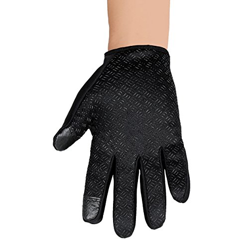 Heraihe Unisex Ski Gloves Snowboard Gloves Motorcycling Touchscreen Winter Snow Windstopper Outdoor Riding Non-Waterproof Gloves