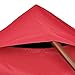 Yescom 10x10Ft Gazebo Top Replacement for Beach Cabanas for 1 Tier Outdoor Canopy Cover Patio Garden Yard Party Red