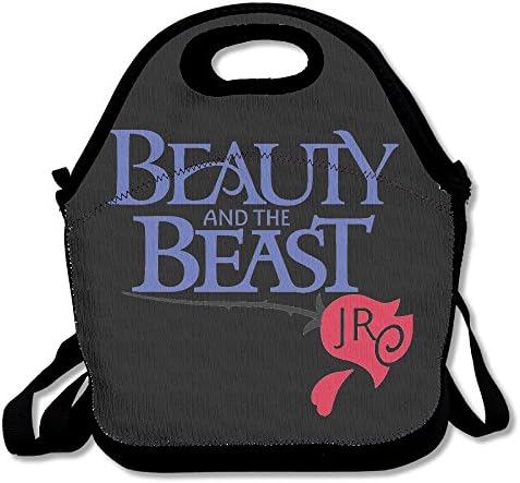 Black Beauty And The Beast Unisex Lunch Bags For Woman Man Kid