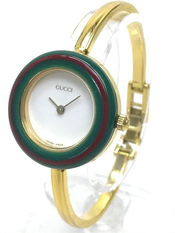 Amazon グッチ Gucci 11 12 2 チェンジベゼル 10色 バングルウォッチ 腕時計 ｇｐ レディース 中古 レディース腕時計 腕時計 通販
