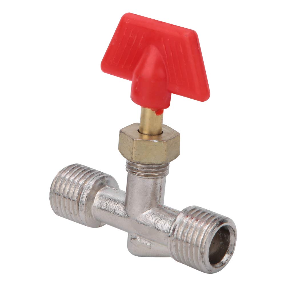 5 Pcs Valve Air Compressor Needle Valve 1/4in Float Ball Valve Structure Spare Parts Air Compressor Tubing Pipe Hose Hoses Air Tool Hoses Accessory