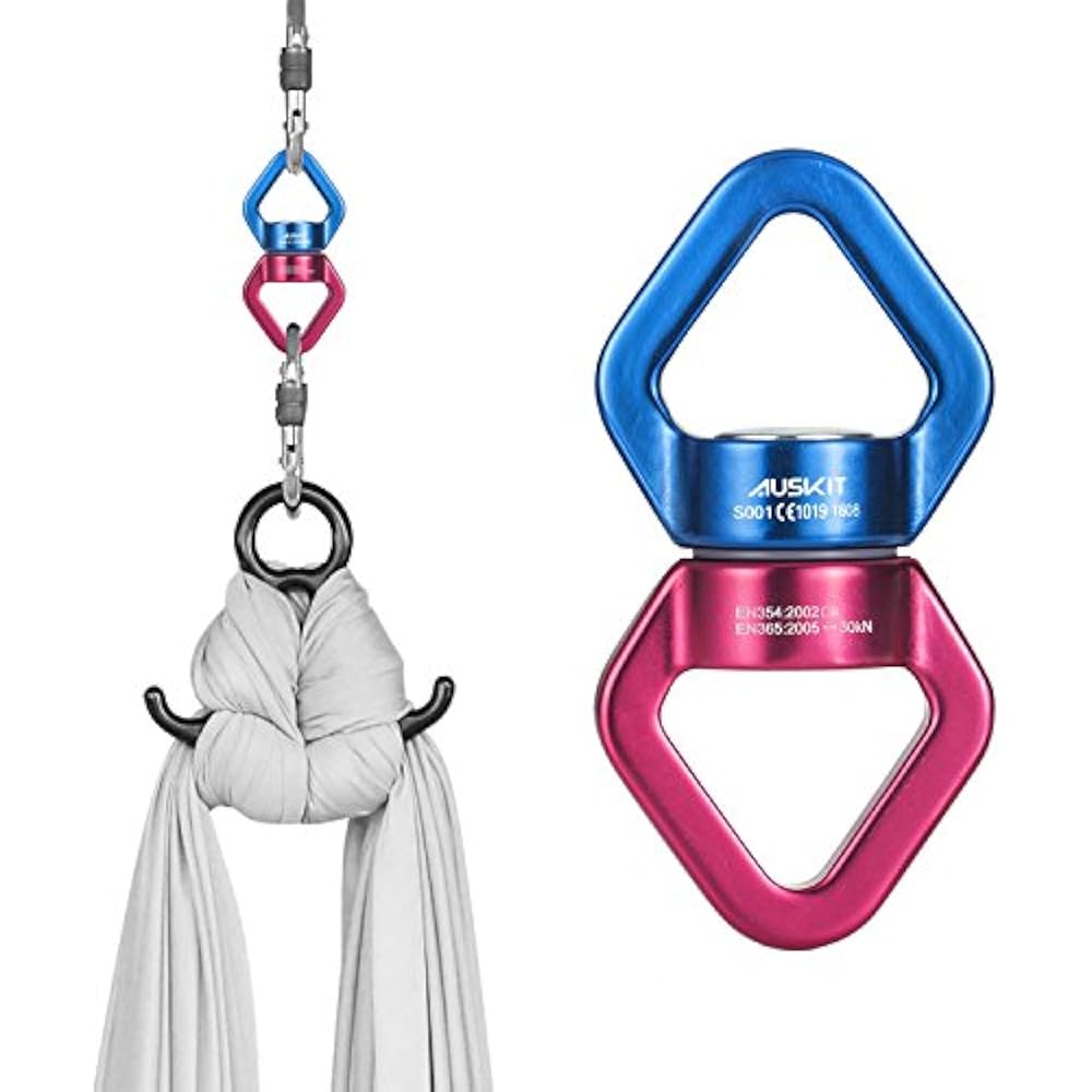 Swing Swivel, 30KN Safest Rotational Device Hanging Accessory With