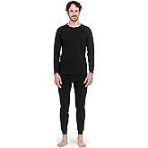 LAPASA Men's Ultra Heavyweight Thermal Underwear Set Extreme Cold Weather Base Layer Top Bottom Fleece Lined Long Johns M63