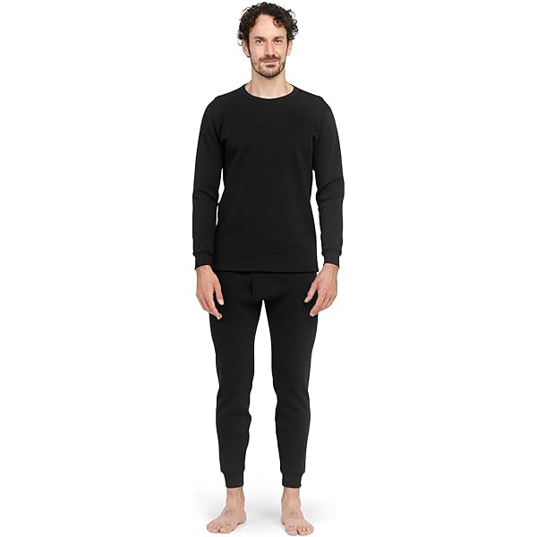 Z-TEX Ultra Soft Men's Fleece Lined Thermal Underwear Long Johns