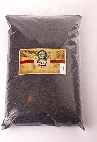 INTERNATIONAL SPICE- POPPY SEEDS - 4 Pounds, (Variety: Blue; Grade: A-1) (4 LBS)