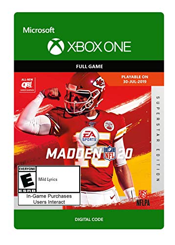 Madden NFL 20: Superstar Edition: (Pre-Purchase) - [Xbox One Digital Code]