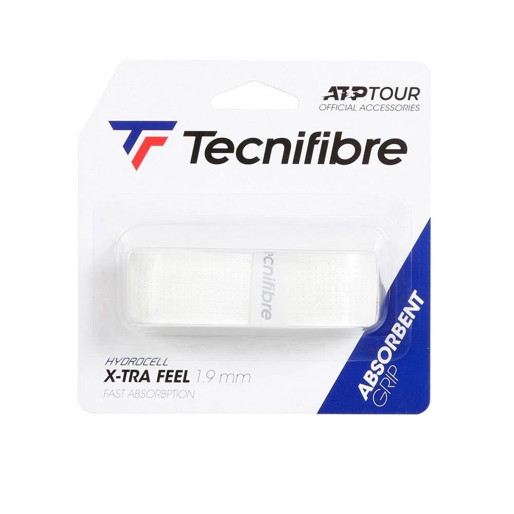 Tecnifibre X-Tra Feel Tennis Grip White (Pack of 1)