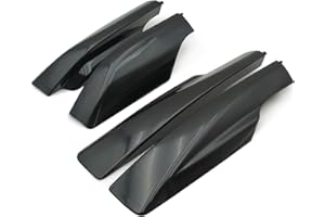 LXROAR01 4PCS Roof Rack End Cap Compatible with Toyota RAV4 2006 to 2012 Year, Roof Rack Rail Cover Shell