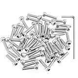 HELIFOUNER 100 Pieces M3 x 12mm, Thread Pitch