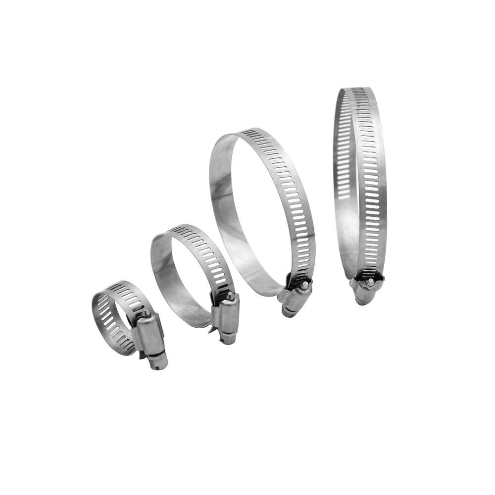304 Stainless Steel Adjustable 19-29MM Range Worm Gear Hose Clamps£¬Fuel Line Clamp for Water Pipe, Plumbing, Automotive and Mechanical Application 20PCS