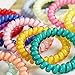 Fashion & Lifestyle Hair Ties Ponytail Holders - Large Boutique Girls Stretchy Elastic Hair Ropes Bands Styling Accessories for Women and Ladies Pack of 20, Random Mixed Candy Color