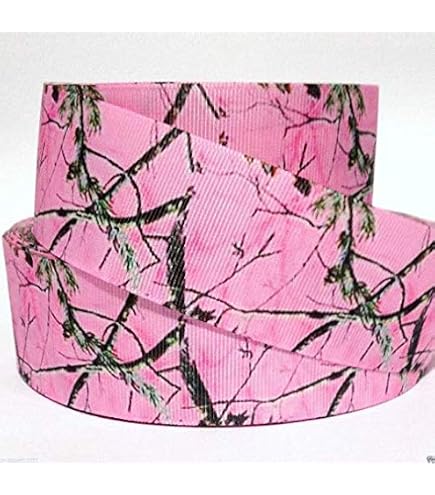 Tree Camouflage Grosgrain Ribbon - 1.5 Inch Wide For Hair Bows & Crafts (Sold Per Yard)
