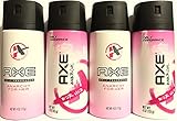 Axe Daily Fragrance - Anarchy For Her - Net Wt. 4 OZ (113 g) Per Can - Pack of 4 Cans