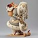 Enesco Department 56 Heart of Christmas “Santa with Fox” Stone Resin Figurine, 8.07”