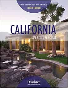 Amazon Com California Real Estate Principles 10th Edition 9781475446999 Williams Martha R Stapleton Charles O Books