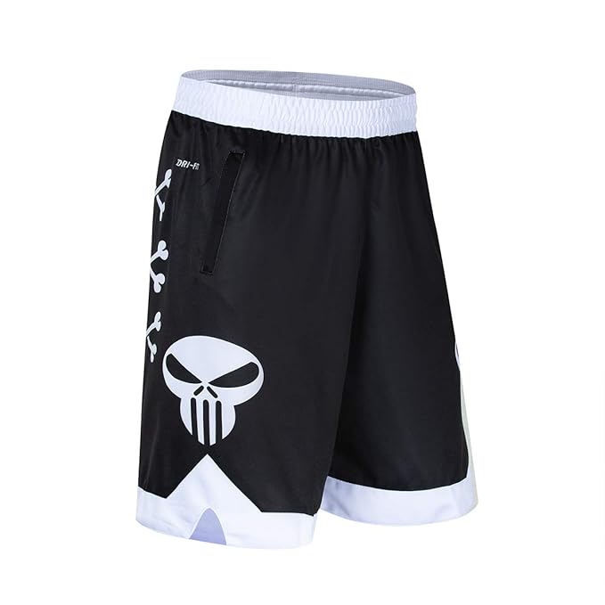 pantaloncini basket con tasche