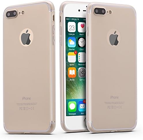 iPhone 7 Plus Case, Patekfly Apple iPhone 7 Plus Case Shock-Absorption Bumper and Anti-Scratch Clear Back for iPhone 7 Plus 5.5 Inch （translucent）