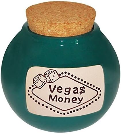 Vegas Money Hand Crafted Word Jar...The Original Word Jar by Muddy Waters Pottery